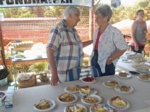 Pie Sale at LeRoy Razzasque Days